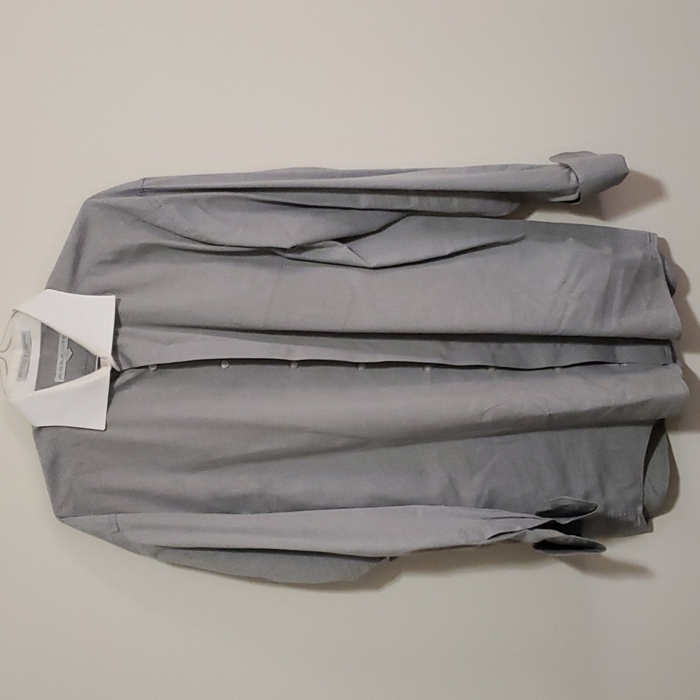 Assante Grey or Silver Dress Shirt